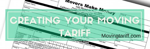 5 Steps For A Moving Tariff Guidance - Household Goods Moving