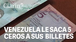Así son los nuevos billetes de Venezuela
