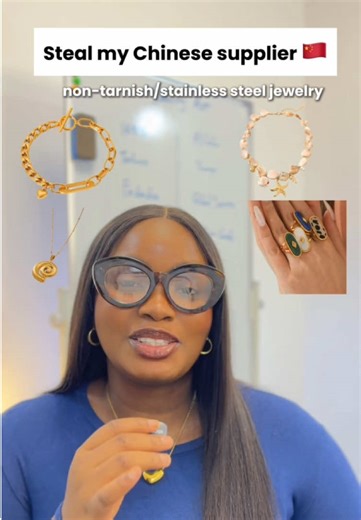 Steal My Supplier – Ep. 5 ✨ Looking for non-tarnish stainless steel jewelry suppliers in China 🇨🇳? Here are two reliable stainless steel jewelry manufacturers you can find on 1688. Supplier 1 📌 Chinese: 义乌市杰鼎饰品有限公司 📌 English: Yiwu Jieding Ornaments Co., Ltd. Supplier 2 📌 Chinese: 义乌市凰潮饰品有限公司 📌 English: Yiwu Huangchao Ornaments Co., Ltd. 🔗 Platform: 1688 These suppliers specialize in stainless steel, water-resistant, non-tarnish jewelry suitable for retail and wholesale. While I share trus