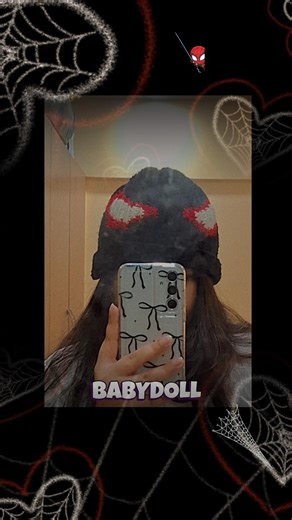 first try #crochetjourney ##spiderman ##crochetbeanie #spidermanbeanie #handmadewithlove #yarnlove 🧶