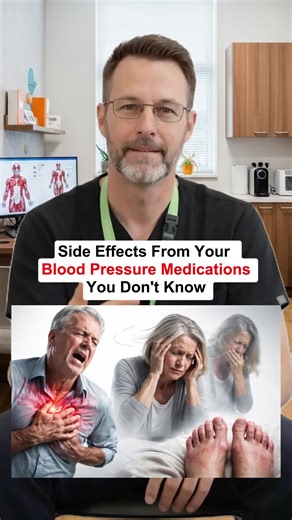 Side effects from your blood pressure medications you don't know #health #healthy #healthtips #usa #fyp