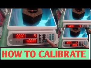 HOW TO CALIBRATE DOMESTIC ACS40 PRICE WEIGHING COMPUTING SCALE. 30KG/40KG. WEIGHT DIGITAL SCALE.