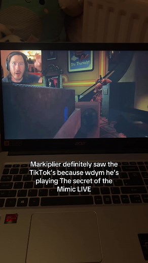 Markiplier juega The Secret of the Mimic en vivo