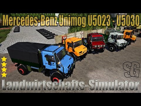 LS19 Modvorstellung - MERCEDES-BENZ UNIMOG U5023 V2.0 - Ls19 Mods