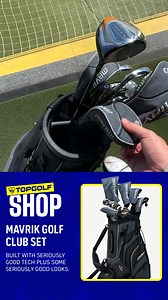 If it's time for an upgrade, you're tired of borrowing clubs, or you're just ready to get out there with a great set that will grow with your game welcome to Mavrik. | Topgolf
