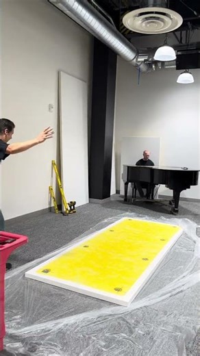 Hit It James! | Beethoven on Piano During Church Acoustic Install