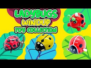 Ladybugs Windup Toy Collection | Vintage Tin Toys and Much More