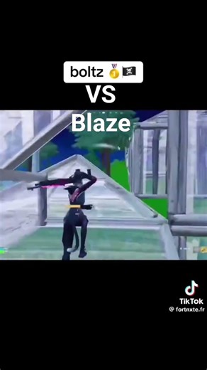Blaze #game# playing Fortnite##