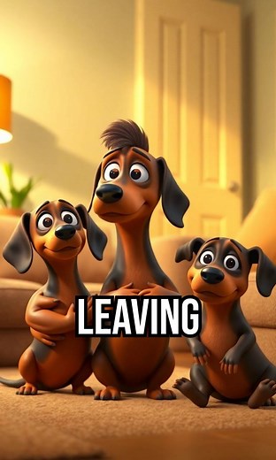 Tip 16: Separation Anxiety Velcro dogs in disguise 🐕❤️ #separationanxiety #dogtrainingtips #dachshundlife #sausagedoglove #clingydog | Everything Dachshund