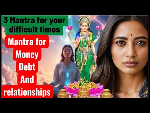 3 Mantra For Business / Debt and Relationships Problems #laxmipuja #debtfreejourney