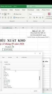 Customize date and time formats as desired #excel #tutorial
