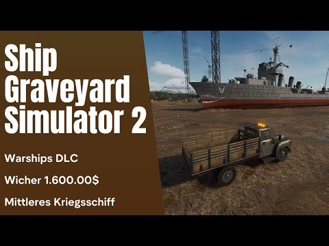 Ship Graveyard Simulator 2 Warships DLC Wicher 1.600.00$