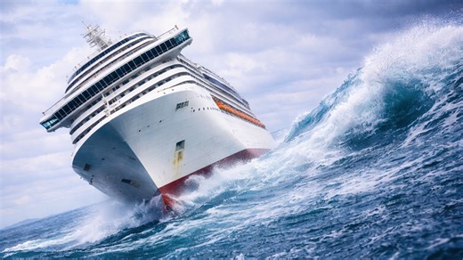 Why cruise ships don't spill your champagne, the science of fins, anti-roll tanks, and passive stabilizers