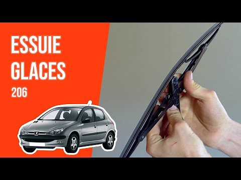 Changer les Essuie-glaces PEUGEOT 206 🌧