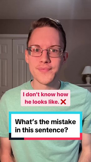 Can you find the mistake in this English sentence before I tell you what it is? The verbs “look” and “look like” are easily confused by many English learners for obvious reasons, and this is why I wanted to share a common mistake English learners make when using them in today’s video. I hope you find it helpful! 😊 Take note of the correct usage of the verbs “look” and “look like”: 🔹look = used when describing people to say that someone has a certain appearance in any given moment; in questions