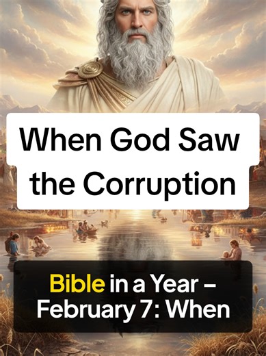 Bible in a Year – February 7: When God Saw the Corruption Today’s Verse - Genesis 6:11 “The earth also was corrupt before God, and the earth was filled with violence.” February 7 • Bible in a Year. Genesis 6:11 reminds us that God sees the spread of corruption and violence, and cares deeply about the state of the world. #BibleInAYear #Genesis #DailyBible #ChristianFaith #tiktokcreatorsearchinsightsincentive Genesis 6:11 meaning, February 7 Bible reading, corruption before God explained, violence