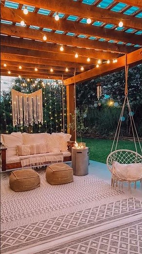 Top 80 Amazing Patio Garden Design Ideas l Outdoor Living Space l #outdoorlivingspace #patiodesign