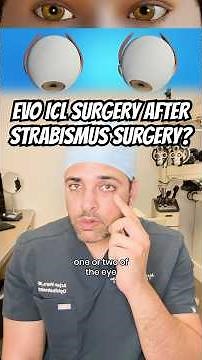 Strabismus surgery and then EVO ICL?