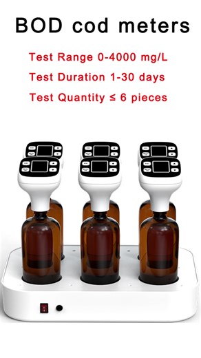 WEIAI Digital Biochemical Oxygen Demand Water Quality Analyzer Laboratory Mercury-free Differential Pressure Bod Test Incubator