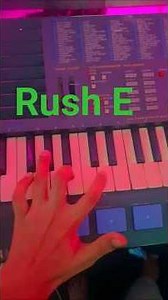 Rush E easy tutorial hopefully you all like it #subscribe #piano #like #viral #shorts #shortvideo