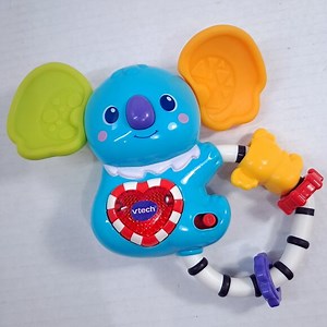 Vtech Baby Twist & Hug Koala Rattle songs phrases lights toy blue bear v-tech.