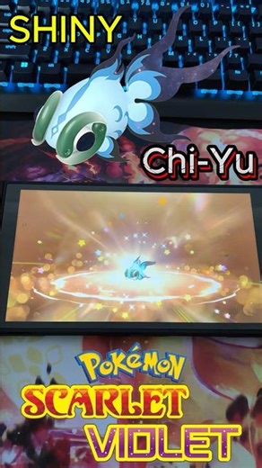 🎁✨SHINY Chi Yu Mystery Gift in Pokémon Scarlet & Violet