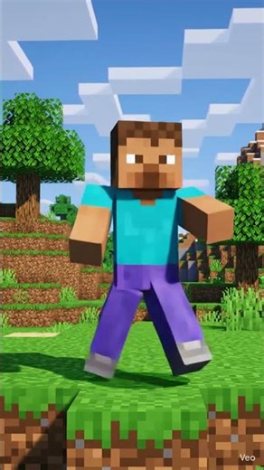 Steve dance #steve #minecraft