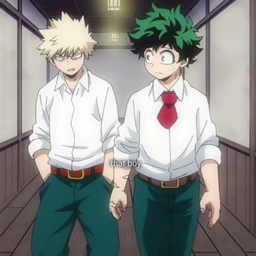That boy sus 🤨 #anime #mha #bakudeku