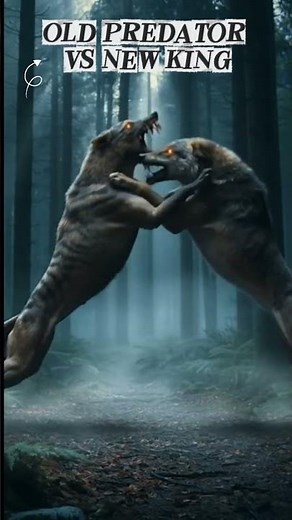 Old Predator vs New King #hyaenodon #wolf #evolution #pleistocene #deephistory