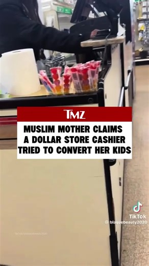 Muslim Mother Confronts Dollar Store Employee Over Conversion
