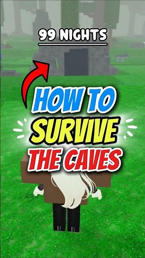 Cave Tips You NEED To Know in 99 Nights In The Forest 🌳 #99nightintheforest #roblox