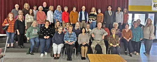 Retired Teachers Honored with Luncheon