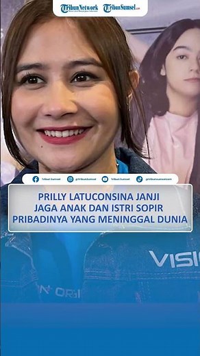 Prilly Latuconsina Janji Jaga Anak dan Istri Sopir Pribadinya yang Meninggal Dunia