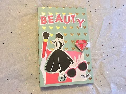Jr Legal size Paper Pad Holder Tutorial// Craft with me