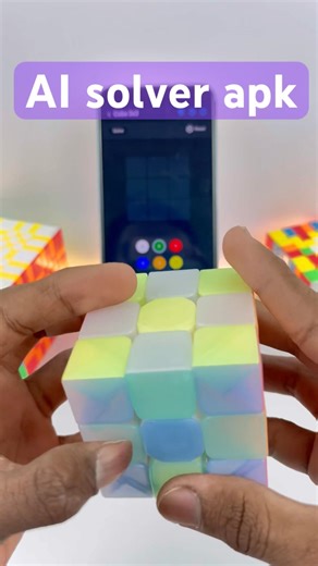 Can AI solve transparent cube #shorts #viral #youtubeshorts