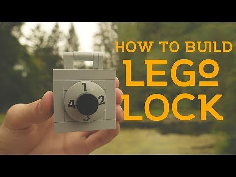 How To Build A Lego Combination Lock | Fully Functional