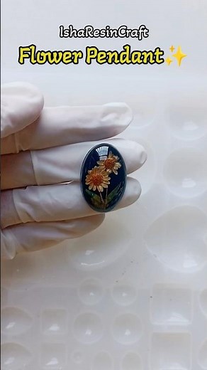 Diy Easy Handmade Resin Pendant Making✨💎”#shorts #resin #resinart #pendant