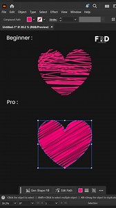 23K views · 177 reactions | Scribble effect in Adobe Illustrator CC...
