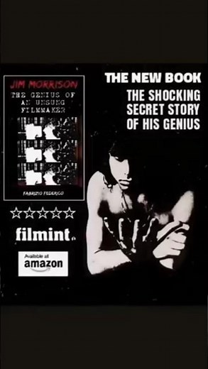 New Book - JIM MORRISON: The Genius of An Unsung Filmmaker #jimmorrison #thedoors