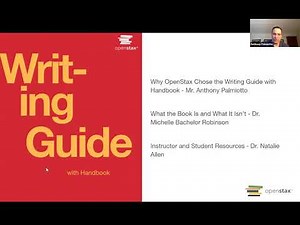 Introducing OpenStax's new first-year writing and composition textbook: Writing Guide with Handbook