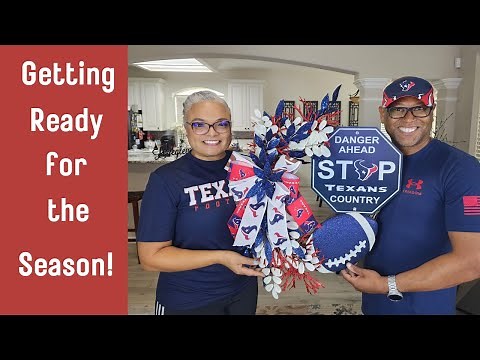 How to Make a Football Themed Wreath