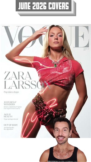 VOGUE SINGAPORE Jun.26- Zara Larsson by Benjamin Vnuk #fashionphotography