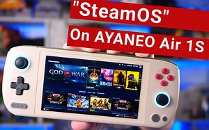 AYANEO Air 1S 安装 ChimeraOS 变身 Steam Deck