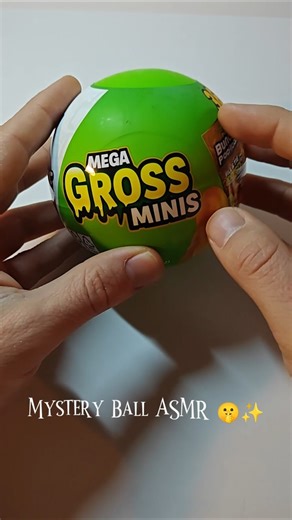 What’s Inside This Gross Mystery Ball? ASMR Unboxing 🤢🎧