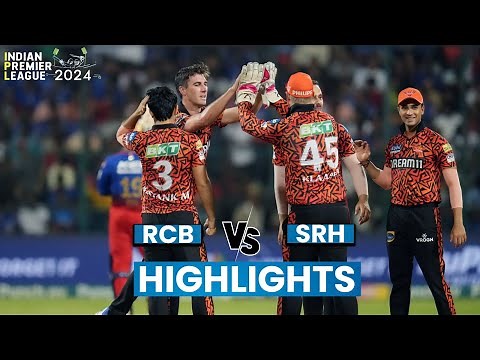 RCB vs SRH Highlights: Sunrisers Hyderabad Defeat Royal Challengers Bengaluru By 25 Runs | IPL 2024