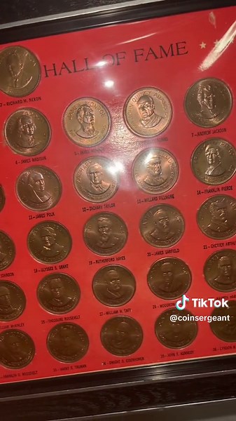 Complete Presidential Coin Medals Collection