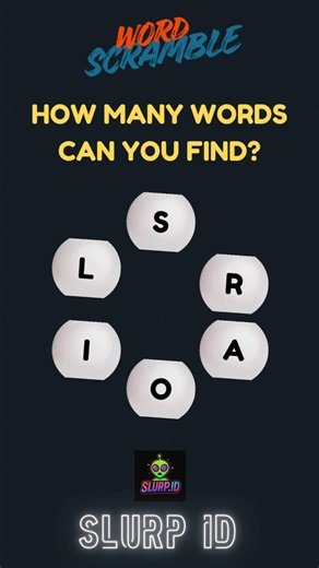 HOW MANY WORDS CAN YOU FIND? | Word Scramble Challenge #wordscramble #wordscapes #brainbites