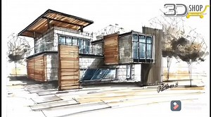 4.8K views · 43 reactions | How to moke professional Architecture sketch | Interior Designers | Facebook