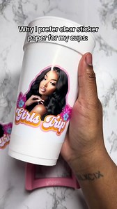 Yay! 🙋‍♀️ Exciting news for crafty folks! Super quick & easy no cricut needed 🤏🏾 with this clear printable vinyl paper! It doesn’t smear, very functional, great price and it was waterproof Get 12% off👉https://bit.ly/4btSIA0i | A-SUB