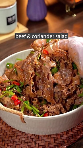 Delicious Beef Coriander Salad Recipe
